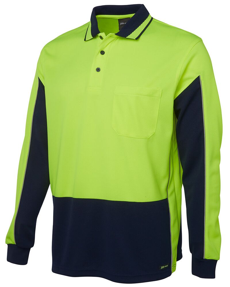 JB's Hi Vis L/S Gap Polo Thumbnail