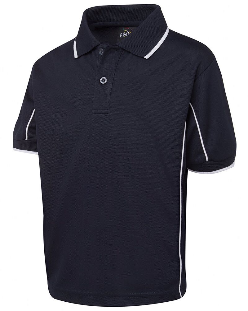 Podium Kids S/S Piping Polo Thumbnail