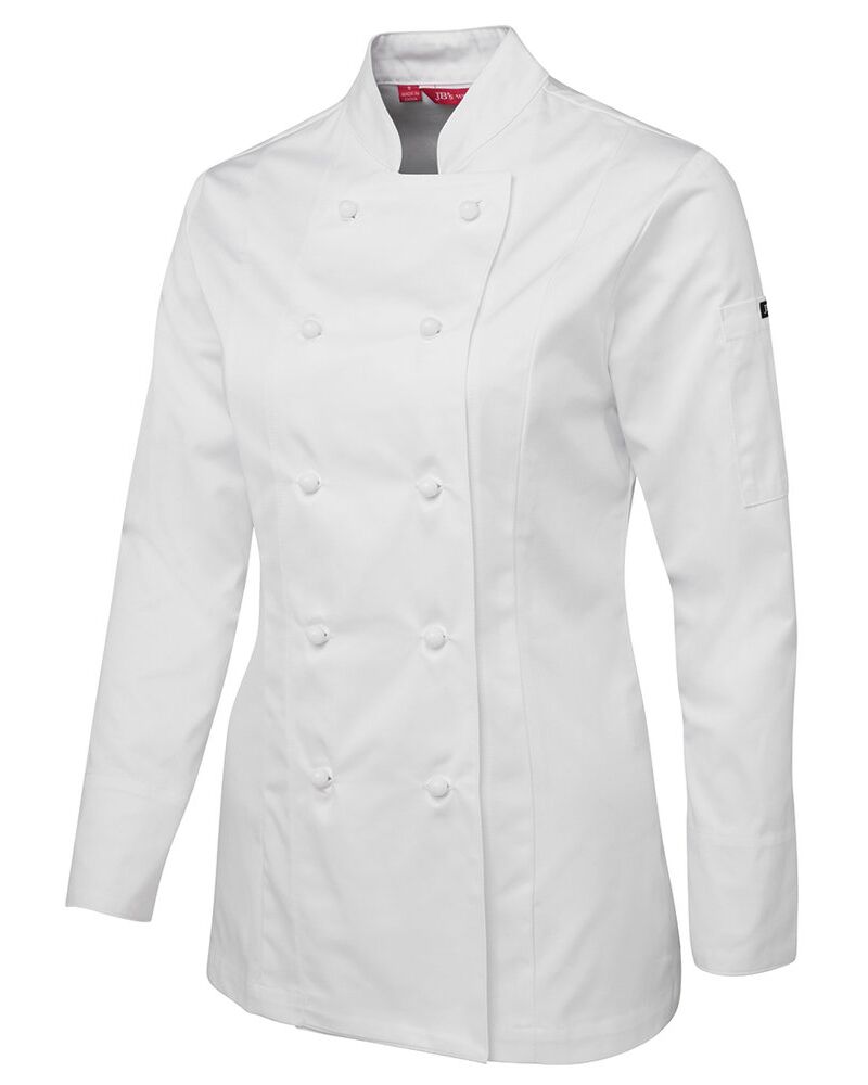 JB's Ladies L/S Chef's Jacket Thumbnail