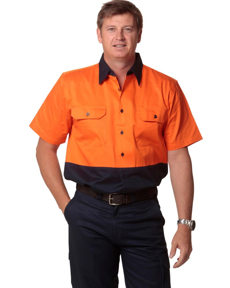 Cotton Drill Safety Shirt Thumbnail