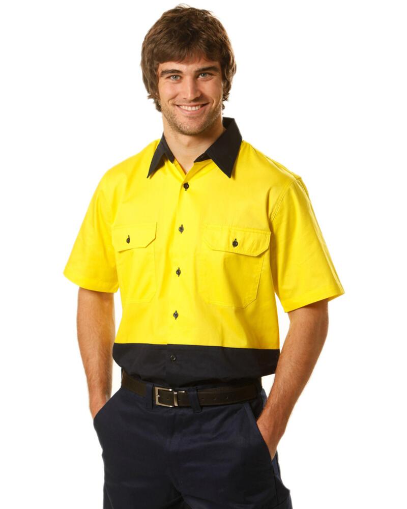 Hi-Vis Short Sleeve Safety Shirt Thumbnail