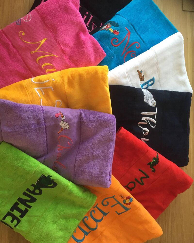 Terry Velour Beach Towel Thumbnail