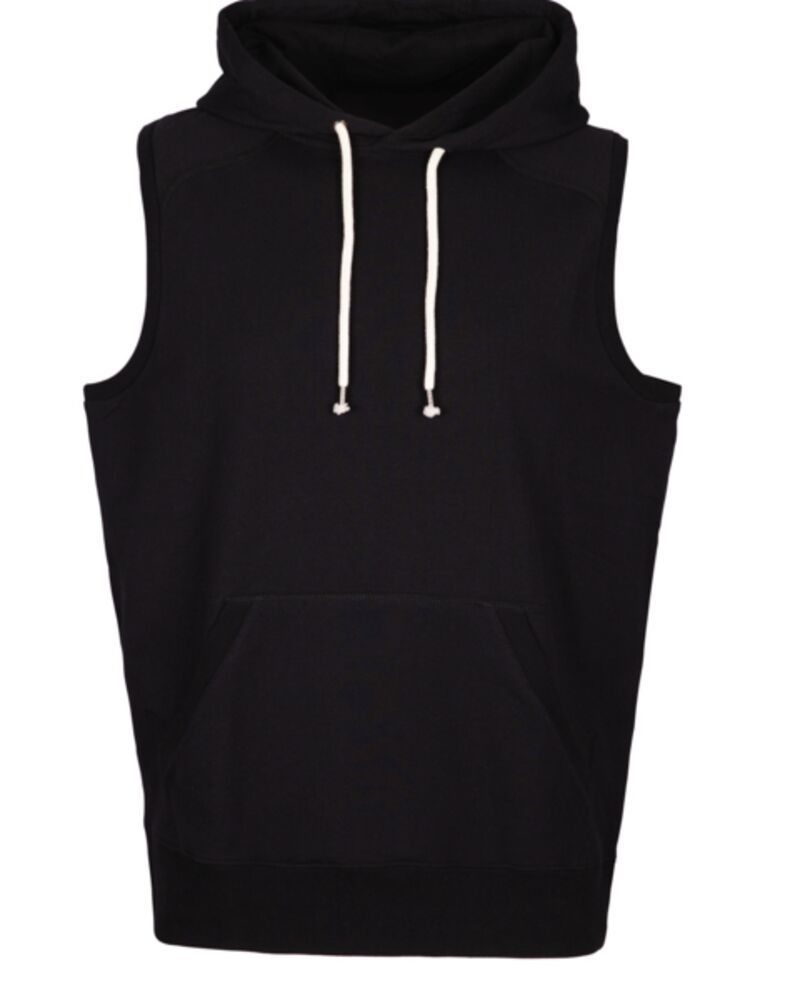 Men's Heather Sleeveless Hoodie Thumbnail