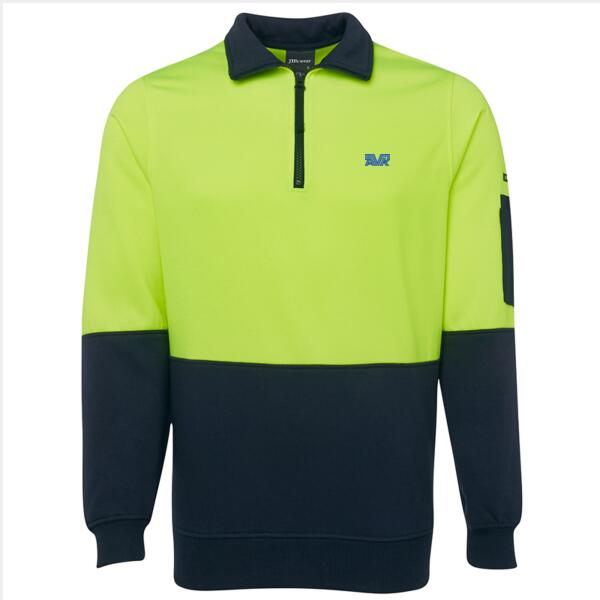 AVK - JB's Hi Vis 1/2 Zip Fleecy Thumbnail