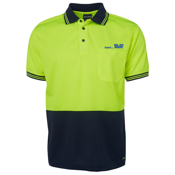 AVK - JB's Polyester Hi Vis S/S Traditional Polo Thumbnail