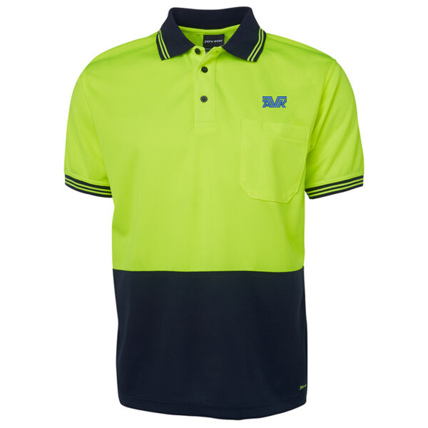 AVK - JB's Polyester Hi Vis S/S Traditional Polo Thumbnail