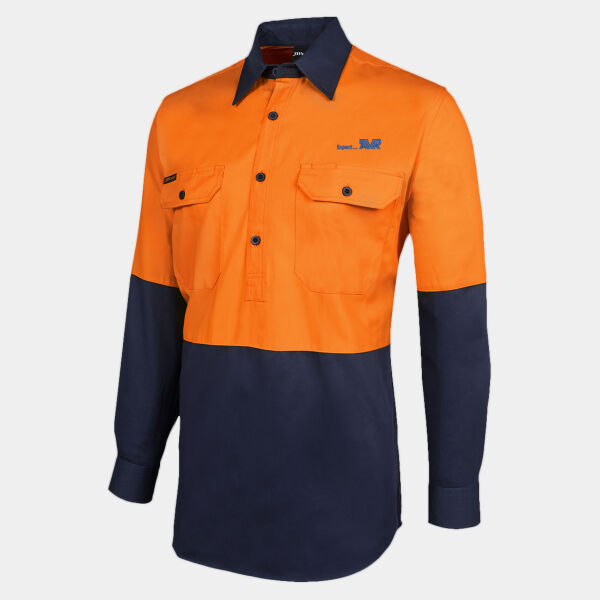 AVK - JB's HV Close Front L/S 190G Shirt Thumbnail