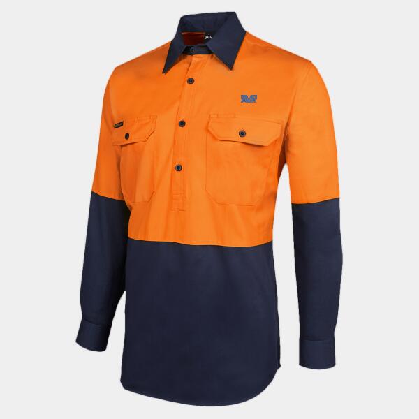 AVK - JB's HV Close Front L/S 190G Shirt Thumbnail