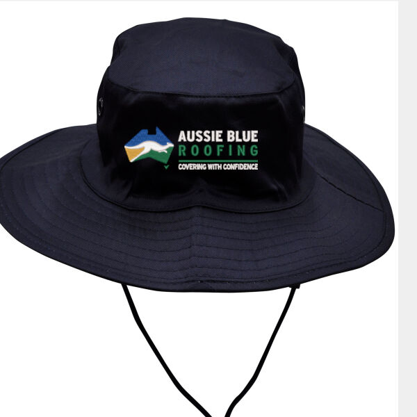Aussie Blue Roofing - Surf Hat With Break-away Strap Thumbnail