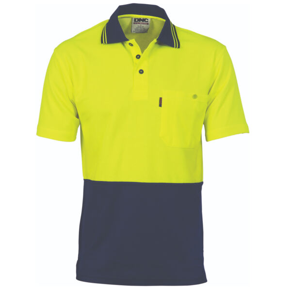 AVK - JB's Polyester Hi Vis S/S Traditional Polo Thumbnail